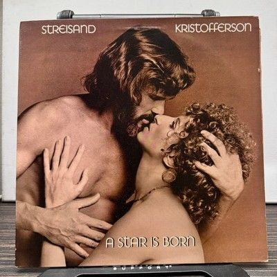 Streisand Kristofferson A Star Is Born Vinyl LP Record Used
