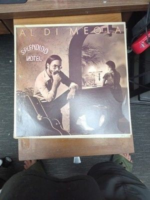Al Di Meola " Splendido Hotel " Columbia Records C2X 36270 2 LPS Excellent Clean 3