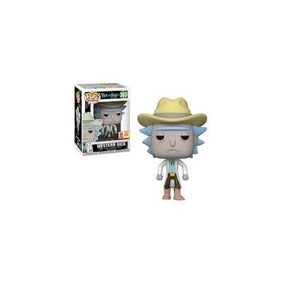 Funko Pop! Western Rick #363 Vinyl Figure Animation w/ Free Protector