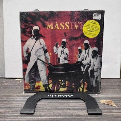 Massiv 12 inch Black Vinyl LP Record Breakbeat Instrumental DJ Album Used Sealed