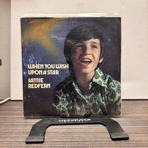 Jamie Redfern When You Wish Upon A Star Blue 7 Inch Vinyl Single Used Pop Vocal 1