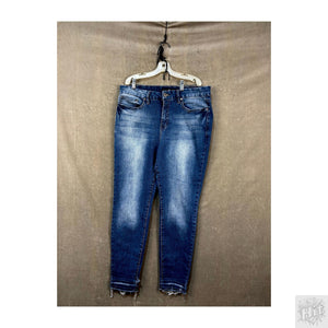 Royalty High-Waisted Skinny Women's Jeans Size 26 Medium Wash High Rise Stretch 1