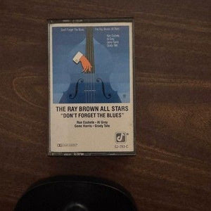 Ray Brown All Stars Don't Forget The Blues Cassette Tape Concord Jazz CJ-293-C 2