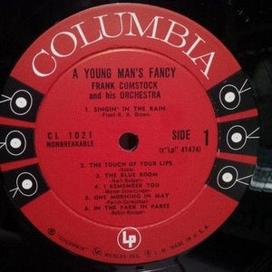 Frank Comstock And His Orchestra A Young Mans Fancy Vinyl LP Record Used 4