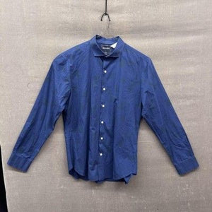 Bonobos Shirt Mens Medium Blue Slim Fit Button Up Long Sleeve 100% Cotton Casual 5