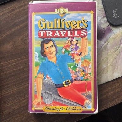 Gullivers Travels Animated Classic VHS Movie 1985 Unigold