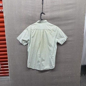 Abercrombie & Fitch Shirt Mens Medium Fitted Short Sleeve Button Down Casual 4