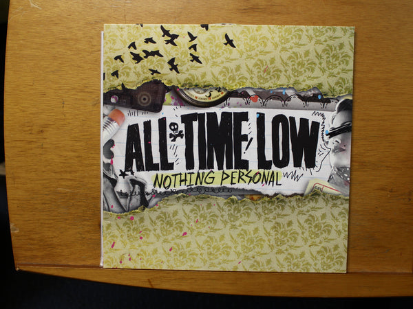 All Time Low Nothing Personal LP Hopeless Records HR 100 2009