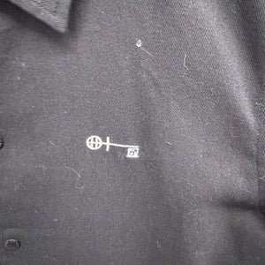 HUF Jacket Mens Large Black Floral Lined Button Up Coach Pre-Owned Good Conditio 3