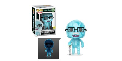 Funko Pop Vinyl Figure Dr Xenon Bloom GITD New Free Protector