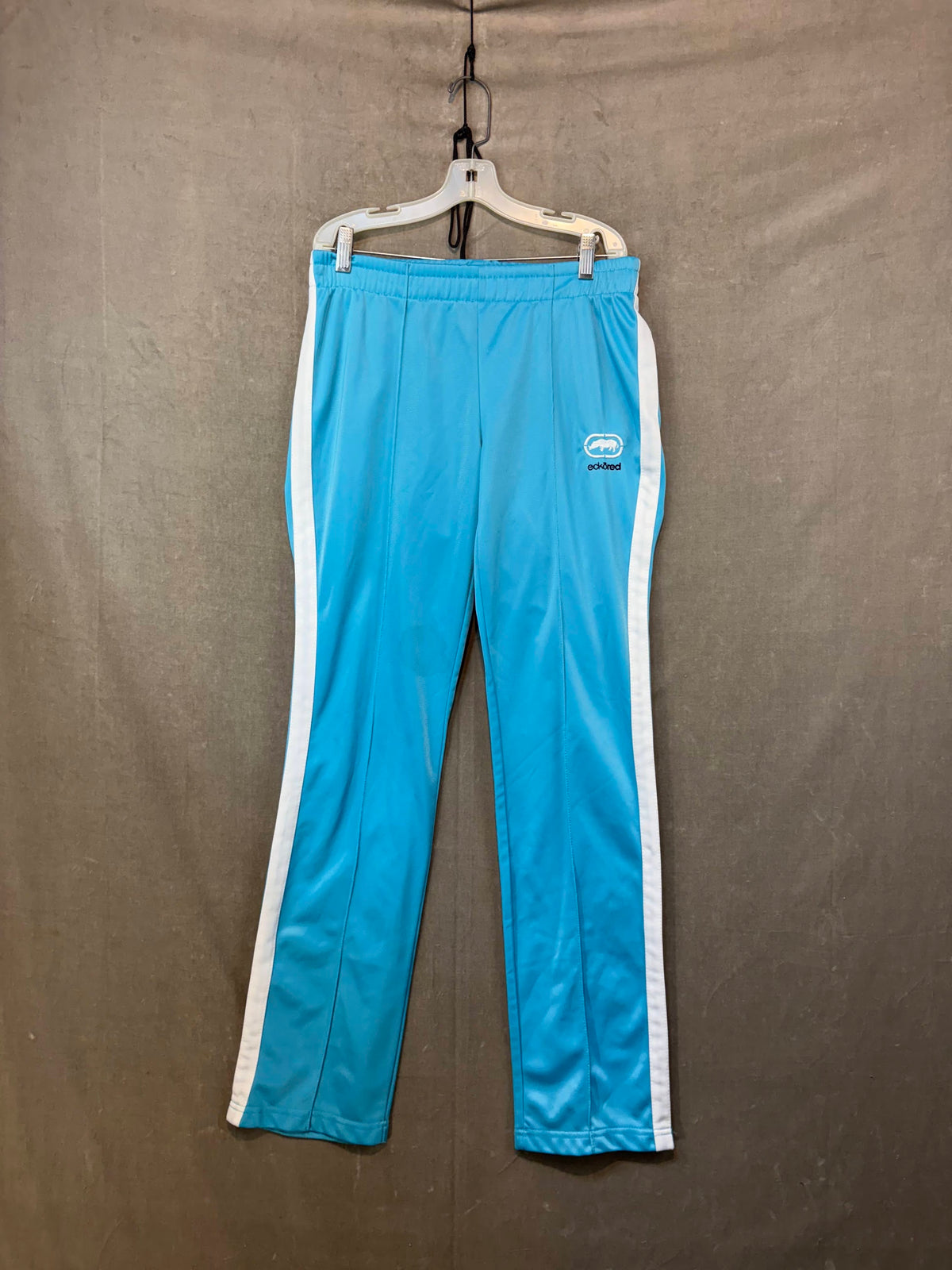 eckored Men Track Pants Light Blue Sweatpants Size M Good Condition
