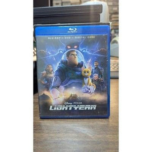 Disney Pixar Lightyear Blu Ray DVD Digital Code Movie 2