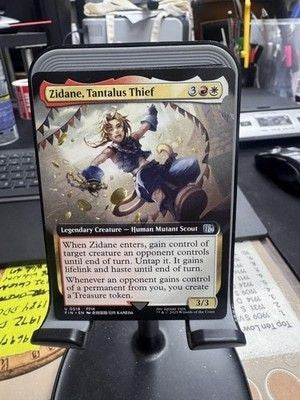 Magic The Gathering Zidane Tantalus Thief FFIX 0518 MTG Universes Beyond Card NM