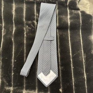 Herbert Johnson Key Tie Silk Necktie Mens Classic Geometric Print Saks Fifth Ave 5