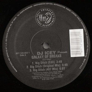 DJ Icey Galaxy Of Breaks 12" Vinyl Record 3