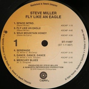 Steve Miller Band Fly Like An Eagle Vinyl LP Record Used Classic Rock 5