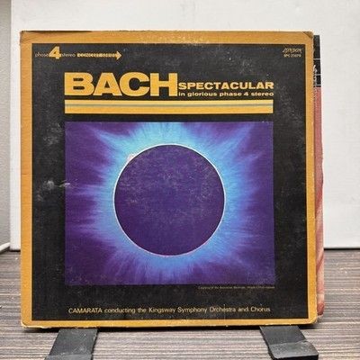 Camarata Bach Spectacular 12" Black Vinyl LP London Baroque Classical