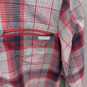Columbia Mens Medium Plaid Long Sleeve Shirt Pre-Owned Omni-Wick Omni-Shade 4