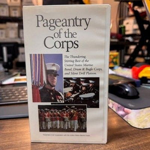Pageantry of the Corps United States Marine Corps Band Drum Corps VHS Video 2