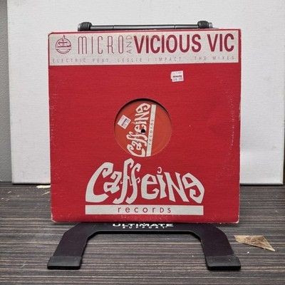 Cro Electric Ft Leslie Impact Mixes 12" Red Vinyl Record Adeline Trance