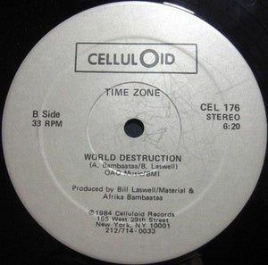 Time Zone World Destruction 12" Vinyl Record 4
