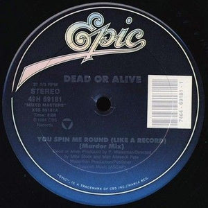 Dead Or Alive Spin Me Round / Misty Circles 12" Vinyl Record 3