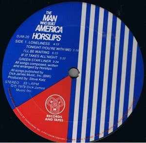 Horslips Vinyl LP Record The Man Who Built America Used 5