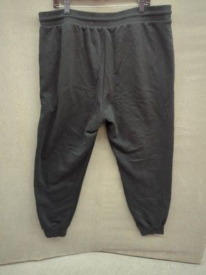 Calvin Klein Classic Monogram Logo Fleece Joggers, Jet Black, Men's Size 2XL 3
