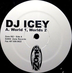 DJ Icey World 1, Worlds 2 / Freaks In Da House 12" Vinyl Record 2