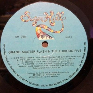 Grandmaster Flash & The Furious Five The Message Vinyl LP Record 4