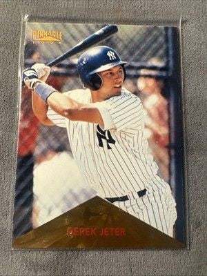 TL1089 1996 Pinnacle Starburst #97 Derek Jeter New York Yankees 1