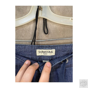 St. John's Bay - Women's Casual Cargo Pants - Denim & Cotton Size 18W 2