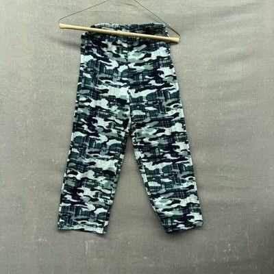 Komar Kids Pajama Pants Boys 18 Fleece Camo Flame Resistant Pre-Owned