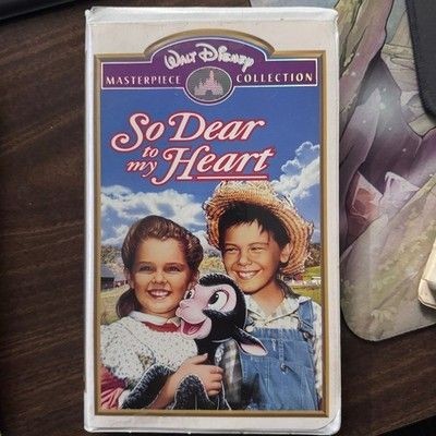 Walt Disney So Dear to My Heart VHS Movie Excellent Used Condition