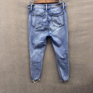 Simple Society Jeans Womens 9/29 Distressed Frayed Hem Skinny PR19662-24M 3