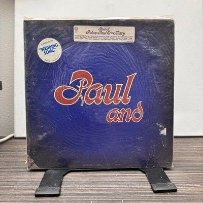 Paul Of Peter Paul & Mary Paul And 12" Vinyl LP Warner Folk Blue 1971