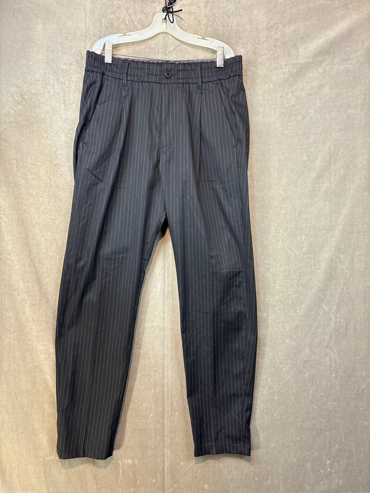 DRYKORN FOR BEAUTIFUL PEOPLE Dress Pants Black White Pinstripe Size S Good Condi