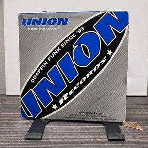 Union Records 12 Inch Blue Vinyl Anticon Bayou Funk 2000 Album Used 1