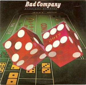 Bad Company Straight Shooter Vinyl LP Record Used Rock Album 3