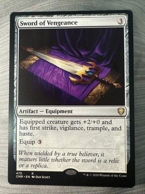 Sword of Vengeance Commander: Kamigawa: Neon Dynasty Regular 1