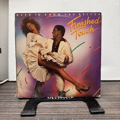 Finished Touch Need To Know You Better 12 Inch Purple Vinyl Disco Single Used