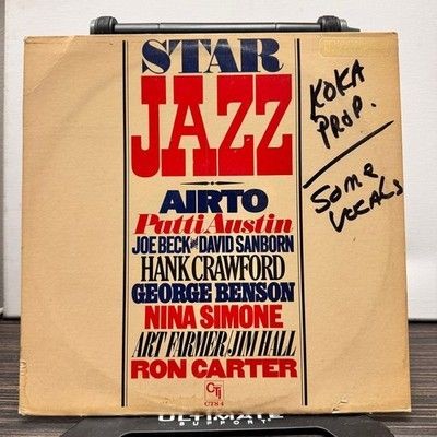 Various Artists Jazz Vinyl LP Record Used