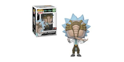 Funko Pop! Rick Facehugger #343 Vinyl Figure Animation w/ Free Protector