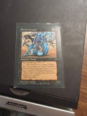 Thrull Champion Card 1994 Fallen Empires Magic the Gathering Un Played Fresh 2