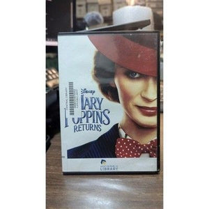 Disney Mary Poppins Returns DVD Movie Film Emily Blunt Lin Manuel Miranda 2