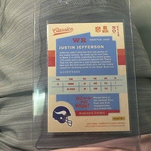 2020 Chronicles Classics Justin Jefferson RC #CL-13 2