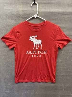 Abercrombie Kids Shirt Youth 15/16 Moose A&Fitch 1892 Graphic Tee 5
