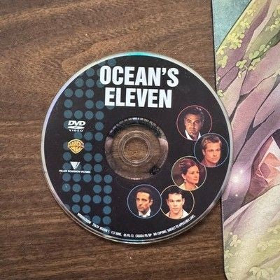 Oceans Eleven DVD Movie Widescreen Region 1 US PG-13 George Clooney Brad Pitt