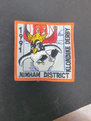Vintage 1991 Nimham Dist Duchess Co Council Klondike Derby Patch New York BSA 2