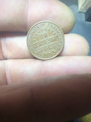PANAMA - 1953- 1 CENTISIMO- 50TH ANNIVERSARY- BU BEAUTY- URRACA- KM#17 ITM5 2